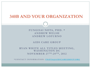340B and Your Organization