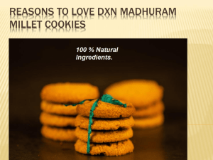 File - DXN Natural Millet cookies