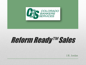 the timber ridge series - Colorado Bankers Services