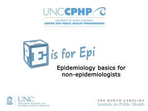 Exposure - UNC Center for Public Health Preparedness