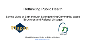 FINCON Services - Social Franchising for Health