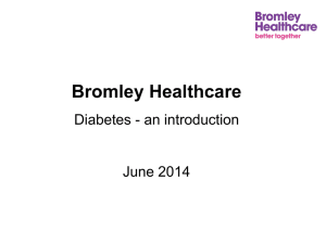 Health Innovation Attachment 03 – Bromley Healthcare