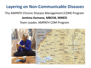 Layer on Non-Communicable Diseases