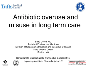 Antibiotic stewardship and beyond - Massachusetts Coalition for the