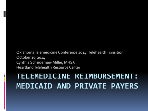 Medicaid and Private Payers - Heartland Telehealth Resource Center