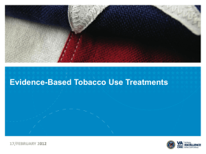 EBP-Smoking Cessation-120806 - APPIC Shared Training Documents