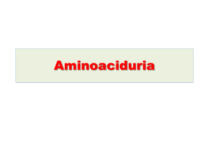Aminoaciduria