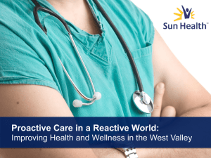 Proactive Care in a Reactive World 2