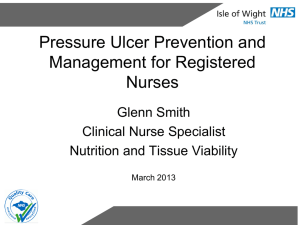 causes of pressure ulceration 3. - Isle of Wight NHS Primary Care Trust