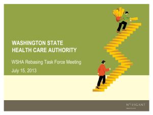 July 15 Navigant presentation - Washington State Hospital Association
