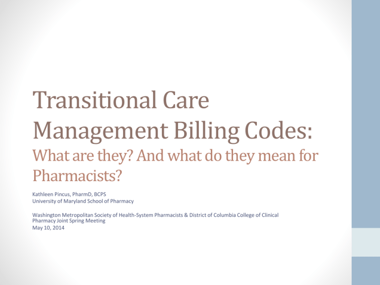 Transitional Care Management Billing Codes What Are