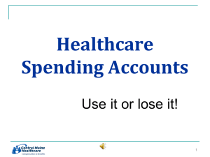 Healthcare Spending Account