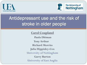 Antidepressant use and the risk of stroke_sapc