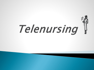 DOWNLOAD Telenursing-COMMUNITY HEALTH NURSING ppt
