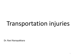 Transportation Injuries