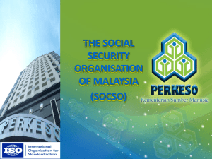 pertubuhan keselamatan sosial / (social security organisation )