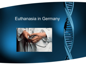 Eugenics In Germany - Medicine After The Holocaust