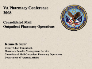 Consolidated Mail Outpatient Pharmacy program
