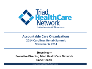 Triad HealthCare Network - Carolinas HealthCare System