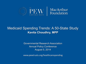 State Health Care Spending - Governmental Research Association