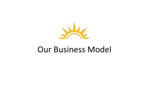 Sound Business Model