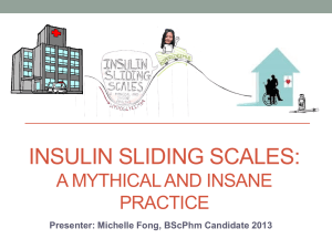 File - Eradicating Insulin Sliding Scales