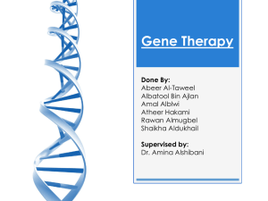 Abeer Gene Therapy P..