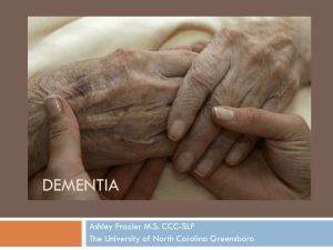 Dementia Powerpoint