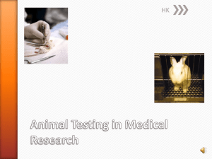 Animal Testing in Medical Research
