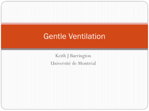 Gentle Ventilation