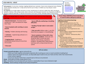 Self care pathway cold and flu (Final 2)