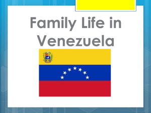 Family Life in Venezuela (Sofia)