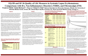 EQ-5D and SF-36 Quality of Life Measures in