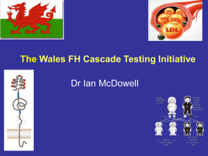 Current Clinical and Laboratory Services for FH in Wales