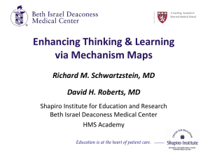 Enhancing Thinking & Learning via Mechanism Maps