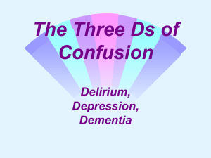 The Three Ds of Confusion