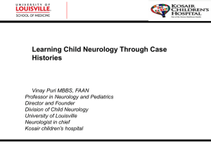 Child Neurology Through Case Histories by Vinay Puri, MD