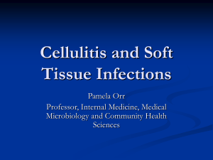 Cellulitis and Soft Tissue Infections