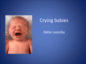23 Mar 2010- Crying Babies - Katie Lazenby