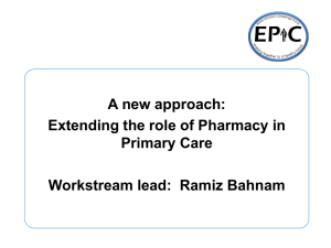 EPiC Pharmacy processes August 12th 2014