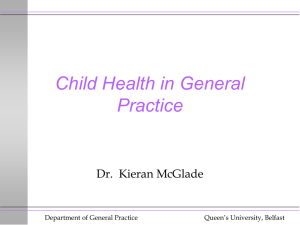 Child Health in General Practice