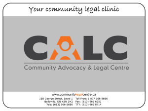 (CICB)? - Your Legal Rights