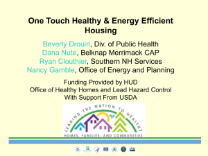 New Hampshire Healthy Homes Program