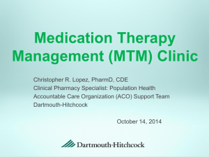 Medication Therapy Management (MTM) Clinic
