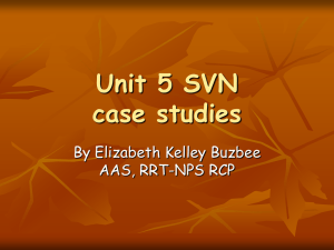 Unit 5 SVN case studies