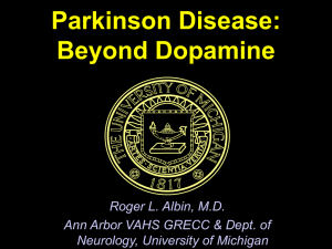 Parkinson Disease - GRECC Audio Conferences