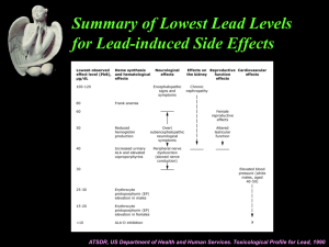 Lead Nephropathy