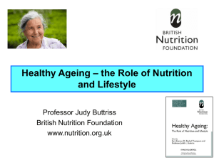 Age - British Nutrition Foundation