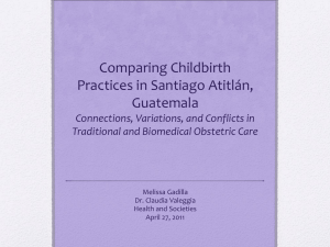 Comparing childbirth practices: Connections, variations, and