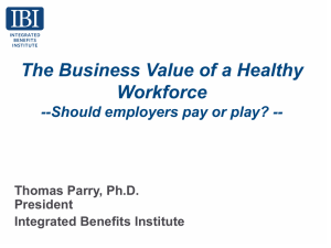 Should employers pay or play? - Kentuckian Health Collaborative